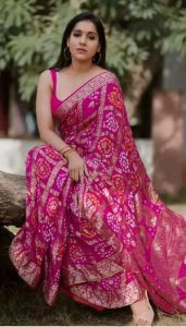 Bandhej Sarees